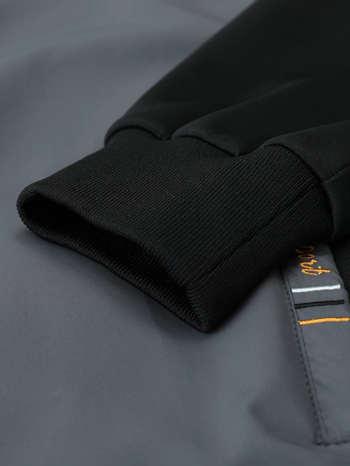 2pcs Sports Suit, Men's Classic Design Stand Collar Zip Up Jacket