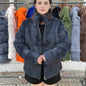 Natural Rabbit Fur Coat Women Winter Jacket Real Leather And Fur