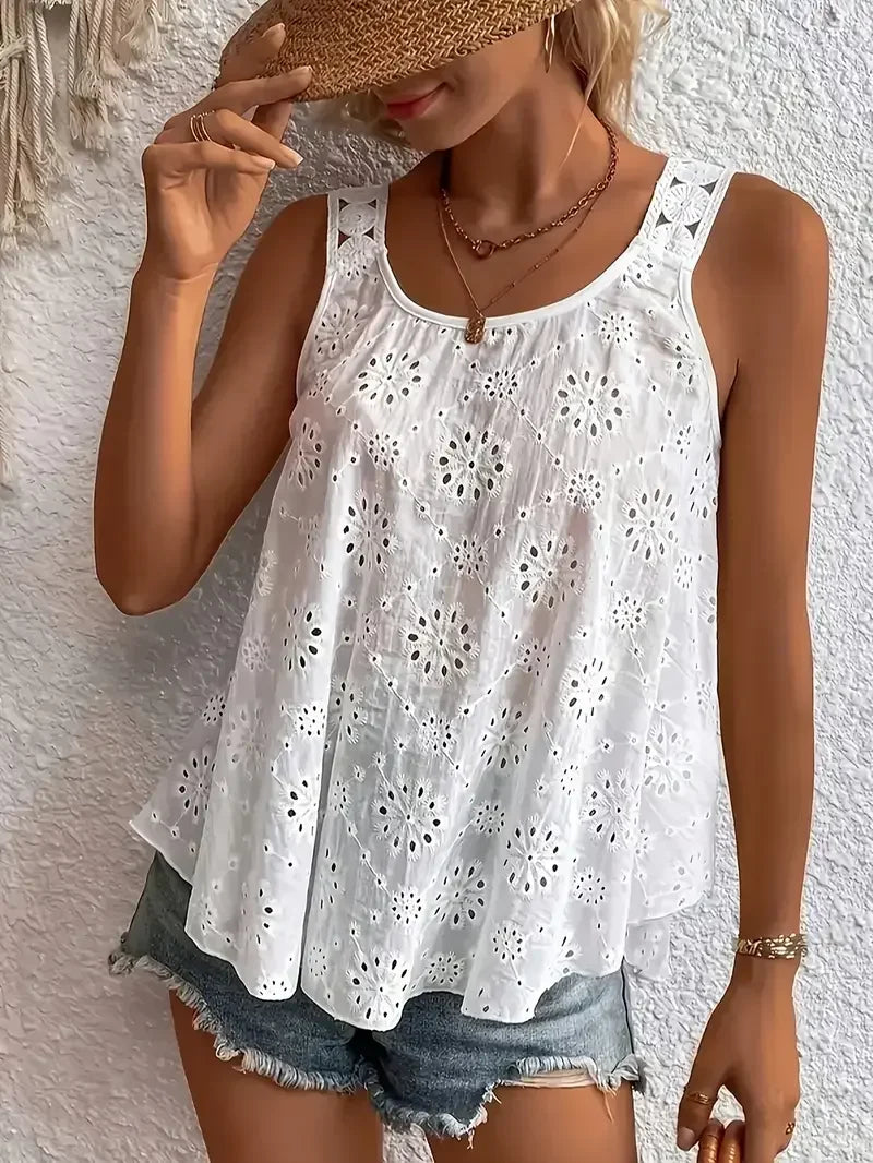 Women's Fashion Solid Color Sleeveless Tank Tops