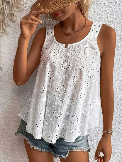 Women's Fashion Solid Color Sleeveless Tank Tops