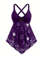 Summer Suspender Casual Tank, Women's Oversized Cami Top