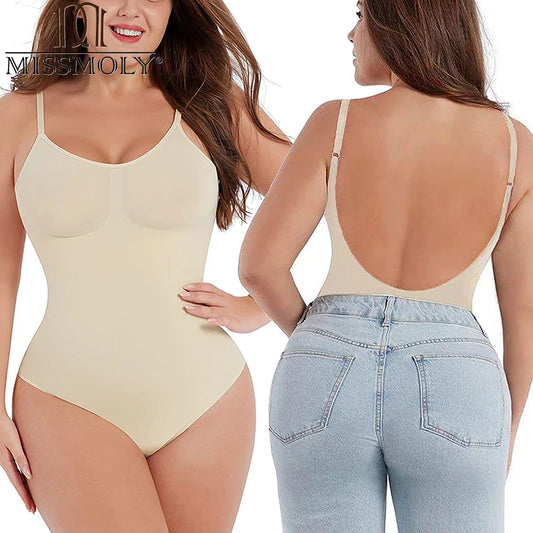 Women Backless Bodysuits Shapewear