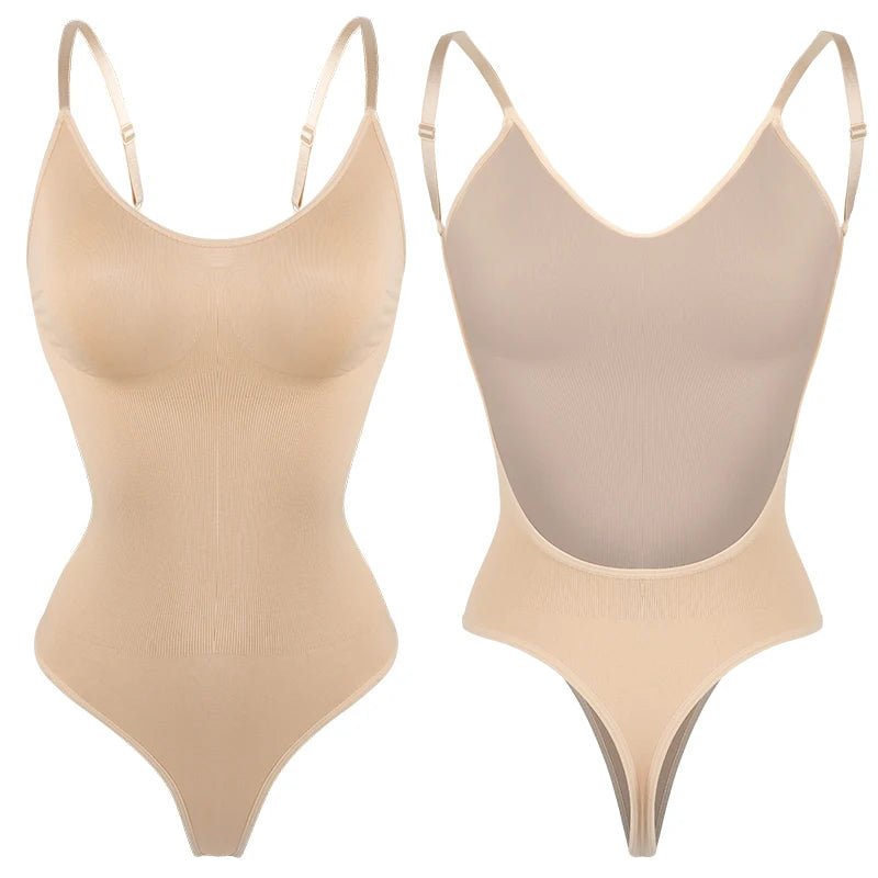 Women Backless Bodysuits Shapewear
